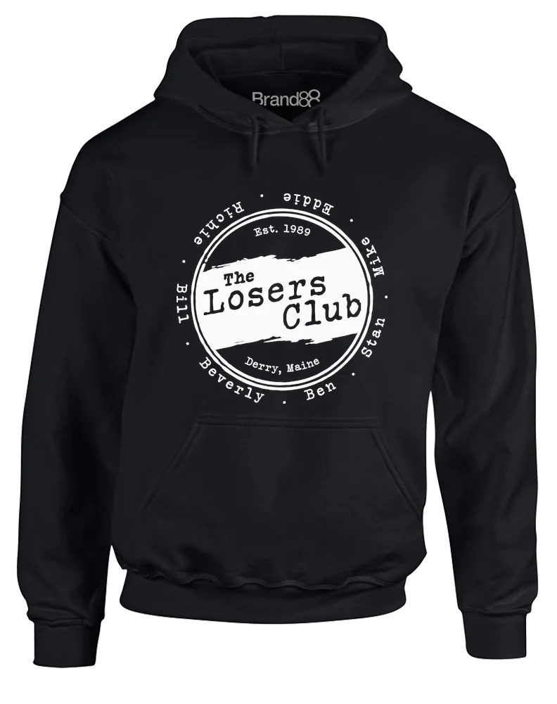 

The Losers Club Adults Printed Hoodie Men Women Full Sleeve Slogan Hoody Hooded