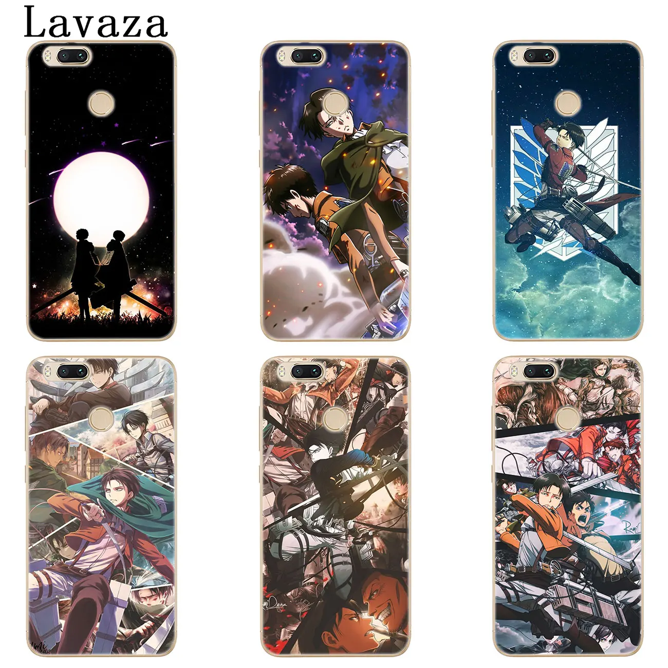Чехол для телефона Lavaza Anime Attack on Titan Xiaomi MI 10 9 9T CC9 CC9E A3 Pro 8 SE A2 Lite A1 6 pocophone f1 Mi10 |