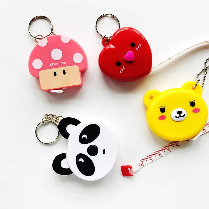 Милая рулонная линейка с животными длина 1 5/60 дюймов автоматическая стрейчевая