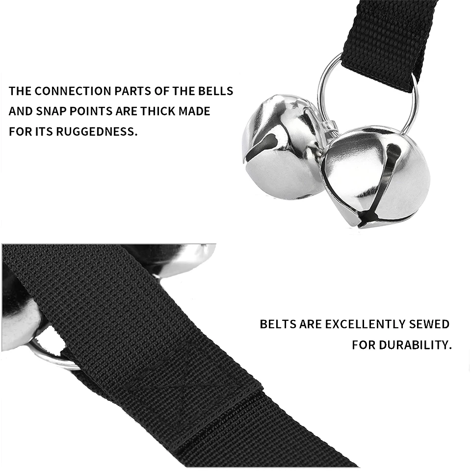 Маленький Лесной щенок колокольчики дверные звонки для собак ручка тренировки