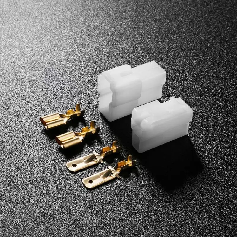 10 комплектов T-Тип 2-контактный DC Мощность разъем для подключения к электросети