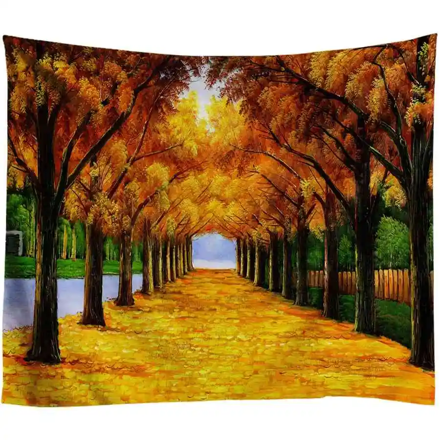 

Beautiful Fantasy Natural Forest Printing Home Wall Art Decoration Hanging Cloth Tapestry