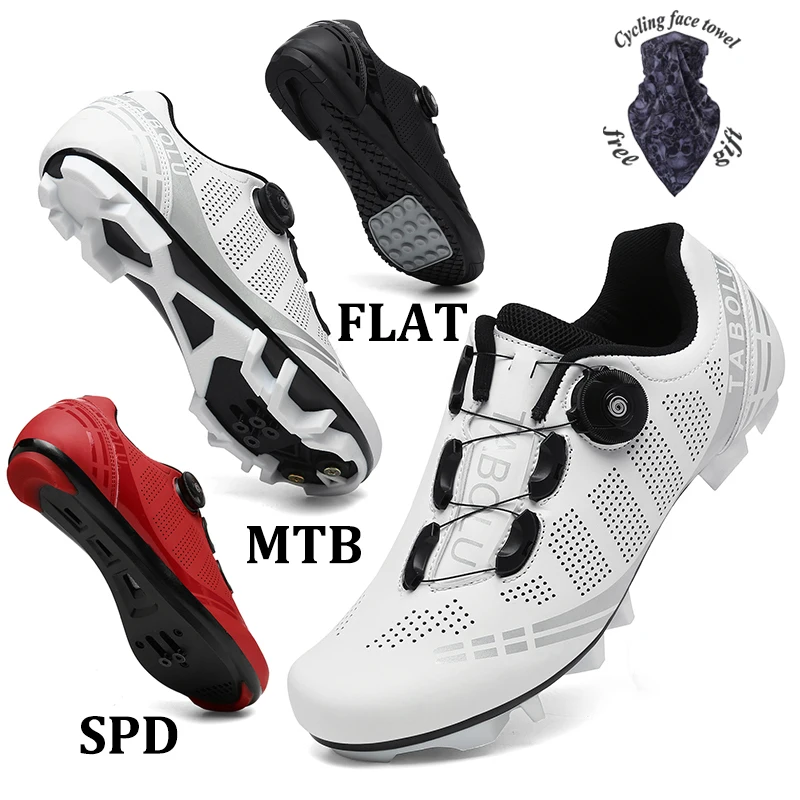 

Men's Cycling Shoes Professional Cycling Shoes Best Spd/Mtb Outdoor Sports Shoes Non-Slip Self-Locking Sapatilha Ciclismo2021NeW
