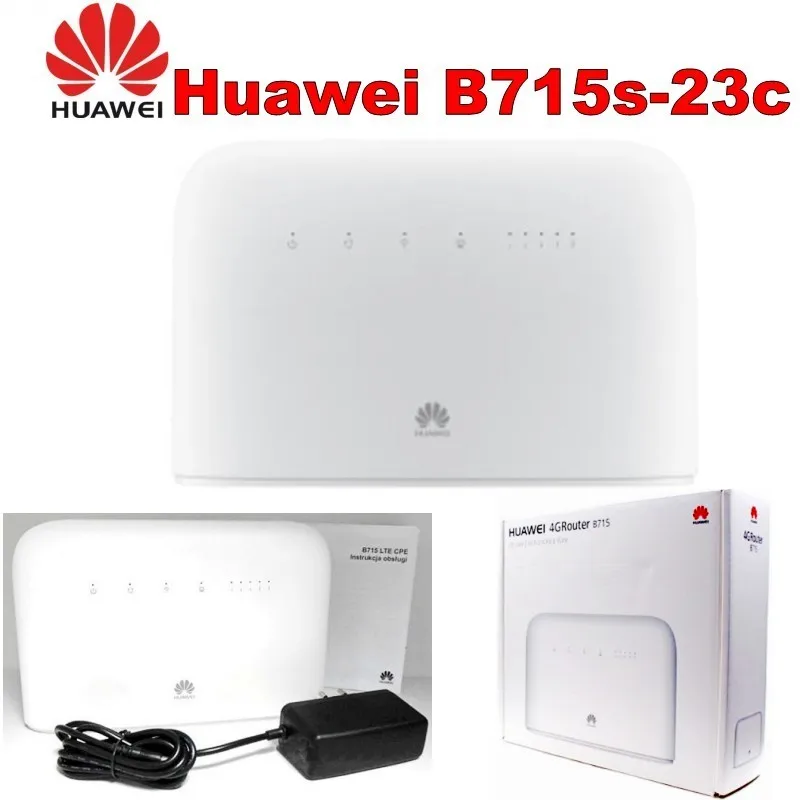 Лот из 10 шт. Huawei B715s 23c 4 аппарат не привязан к оператору сотовой связи Cat9