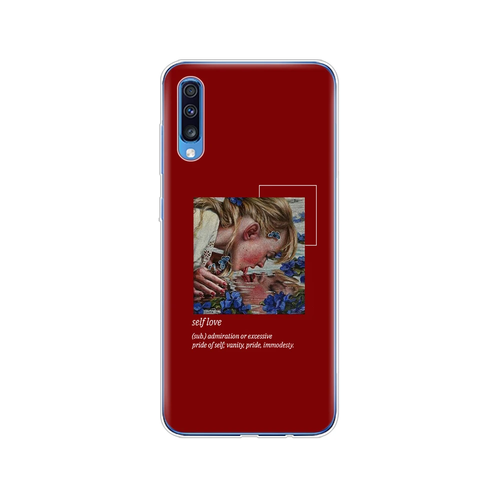 Чехол для Samsung A70 2019 мягкий чехол из ТПУ телефона Galaxy силиконовый A 70 A705 A705F бампер |