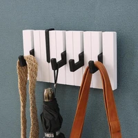 piano keyboard hanger hook wooden clothes storage holders multifunctional bedroom sundries organizers organization racks