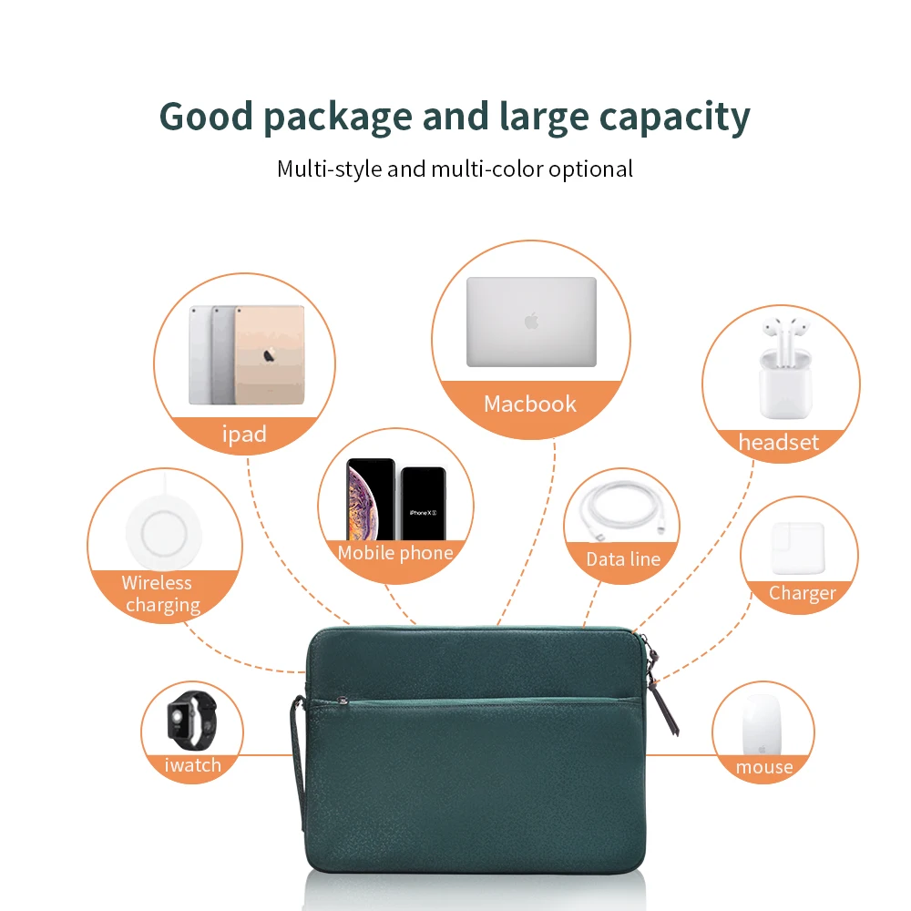 Сумка для ноутбука Macbook Air Pro retina 11 12 13 14 15 6 дюймов чехол сумка hp Dell lenovo | Компьютеры