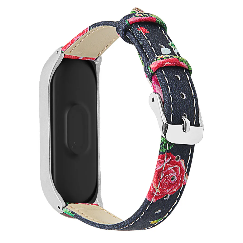 Bip amazit для honor band 4 сменный Браслет с ремешком+ металлический чехол для Xiaomi Mi Band 4 bracelee bracelet
