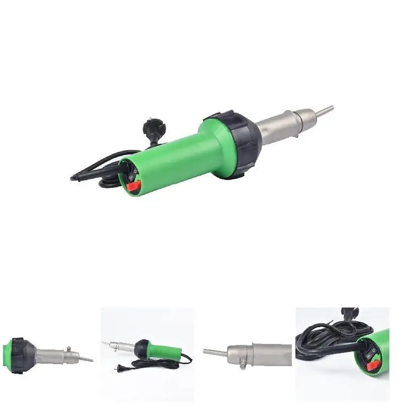 1600W Digital Electric Soldering Iron Kit Set Temperature Adjust Plastic Welder Hot Air Welding Shielding Tool for PVC Soldering