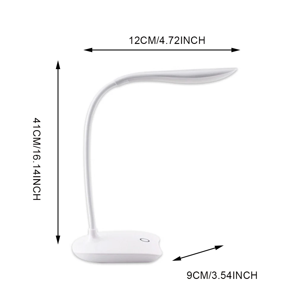 Маленькая Настольная лампа с зарядкой и защитой для глаз портативный светильник