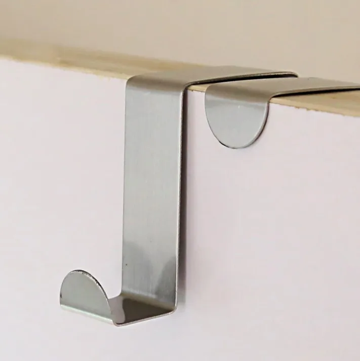 

Kitchen Cabinet Door Back Hook Towels Clothes Storage Hanger Hook Back Door Hanging Holder Kitchen Bathroom Accesories