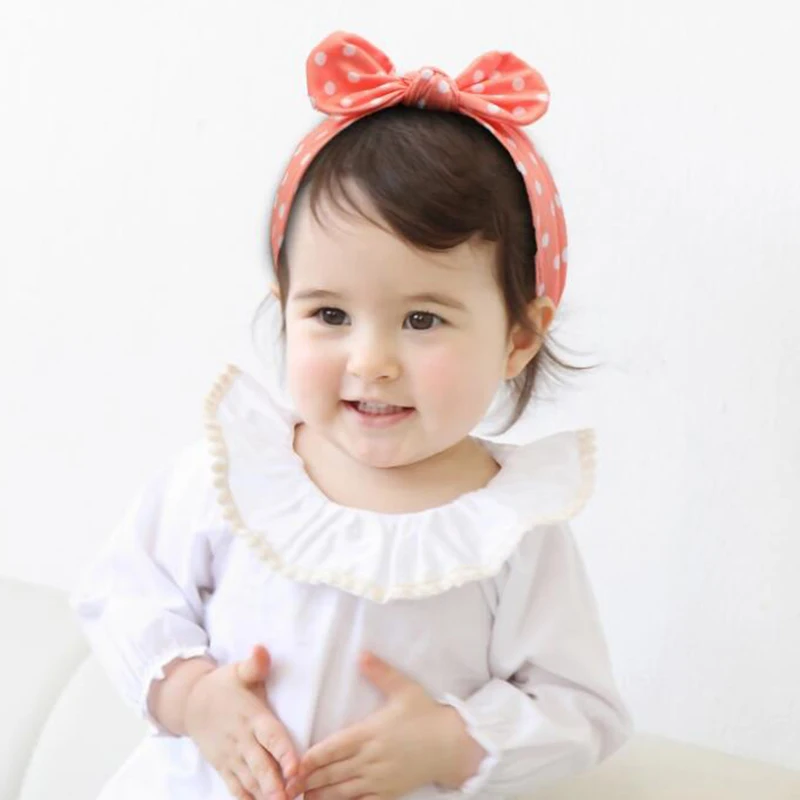 3 шт./компл. мульти-стиль повязка на голову с бантиком и узлом для малышей