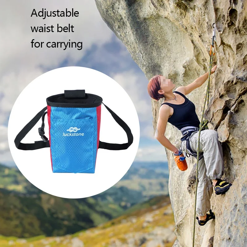 Сумка для хранения мела для альпинизма с магниевым порошком escalada equipment с поясом на талии