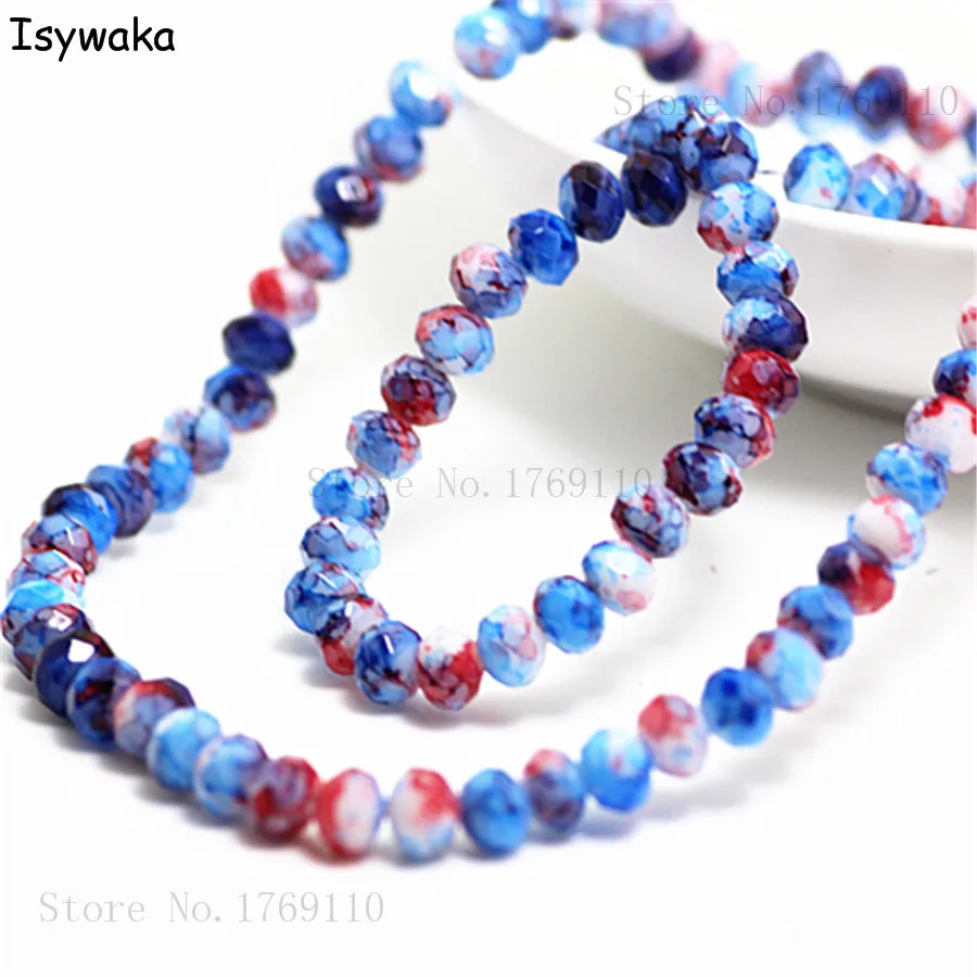 

Хрустальные бусины с гранями, 4 Х6 мм, 300 шт.