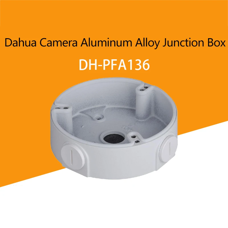 

Suitable for Dahua DH-PFA136 Circular Junction Box Waterproof Junction Box Dahua Camera Accessories Aluminum Alloy Material