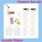 Новые формы для хоккея с шайбой и льдом, сфера, круглый шар, модель для бара, вечеринки, кухни, виски, коктейля, сделай сам, формы для мороженого