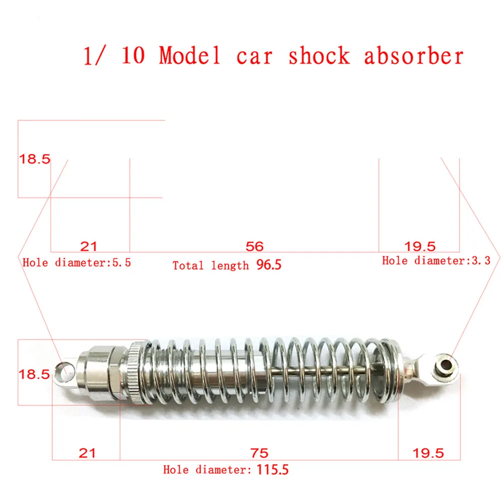 1 пара амортизатор переднего и заднего амортизатора для 1/10 осевого SCX10 Рейф TRAXXAS
