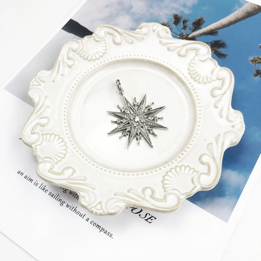 Звезда Подвеска Ожерелье волшебная зимняя бижутерия 2019 пробы из серебра 925