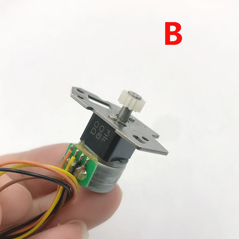 Небольшой мини 15 мм металлический шаговый Шестерни Мотор DC 5V 6V 2 фазный 4