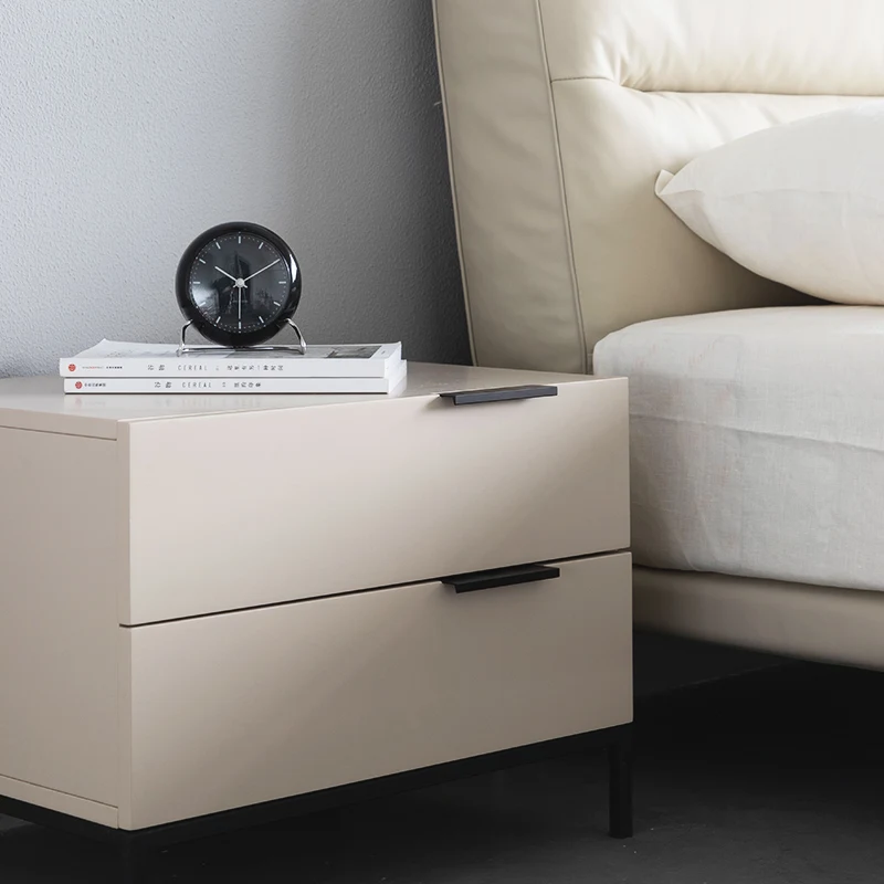 Мебель Aiqian простой современный прикроватный столик железный матовый крашеный