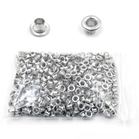 500 sets metal crack eyelets aluminum 4mm hollow rivets bulk clothing diy sewing accessories