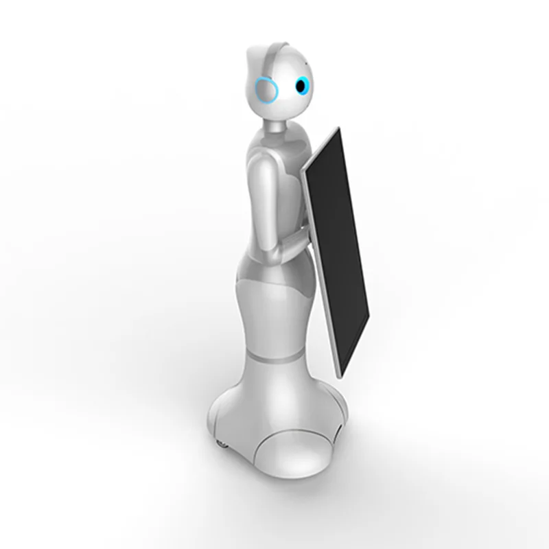 Умный робот приёмник с вертикальным сенсорным экраном голосовым управлением