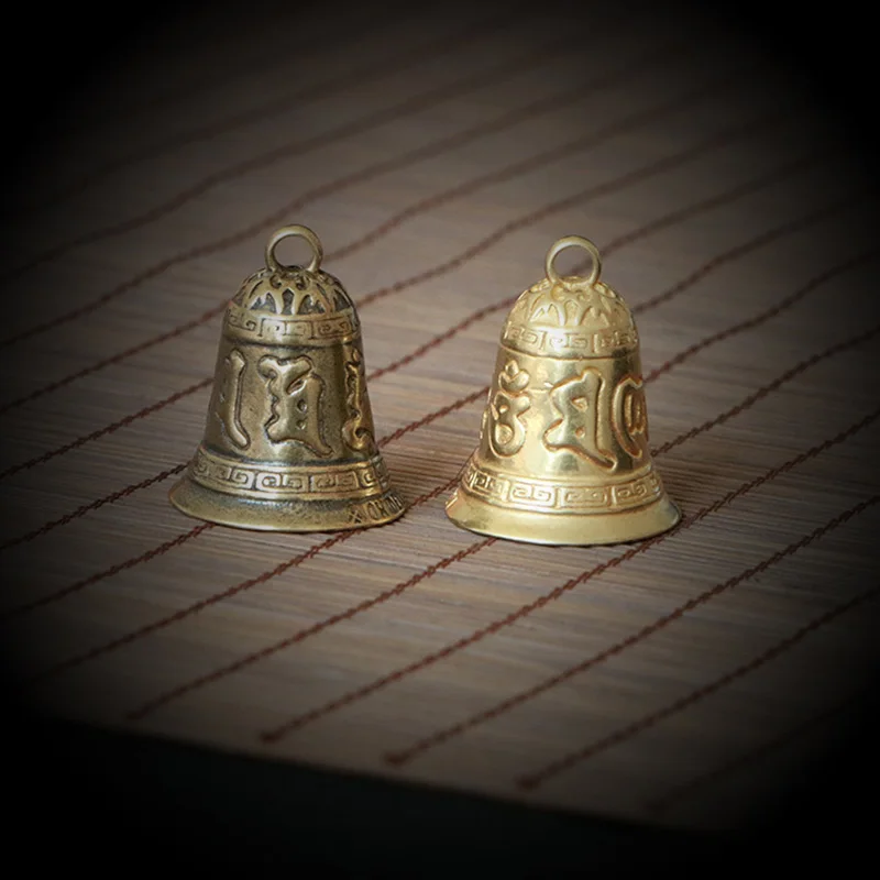 Медный четкий маленький колокольчик ZOCDOU 1 шт. маленькие модели украшений