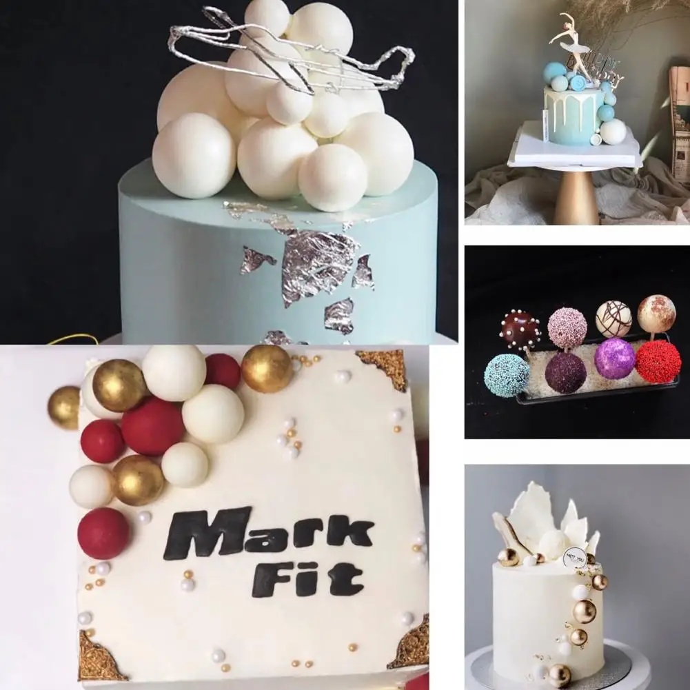 Со шпилькой креативный ручная работа Fondant (сахарная) Силиконовая полукруглые