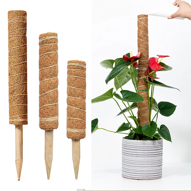 

1PC x Coir Totem Pole Coir Pole Extension Coconut Climbing Plants Stick Maintain
