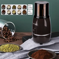 250g electric coffee grinder portable cafe grass nuts herbs grains pepper tobacco spice flour mill coffee beans grinder machine
