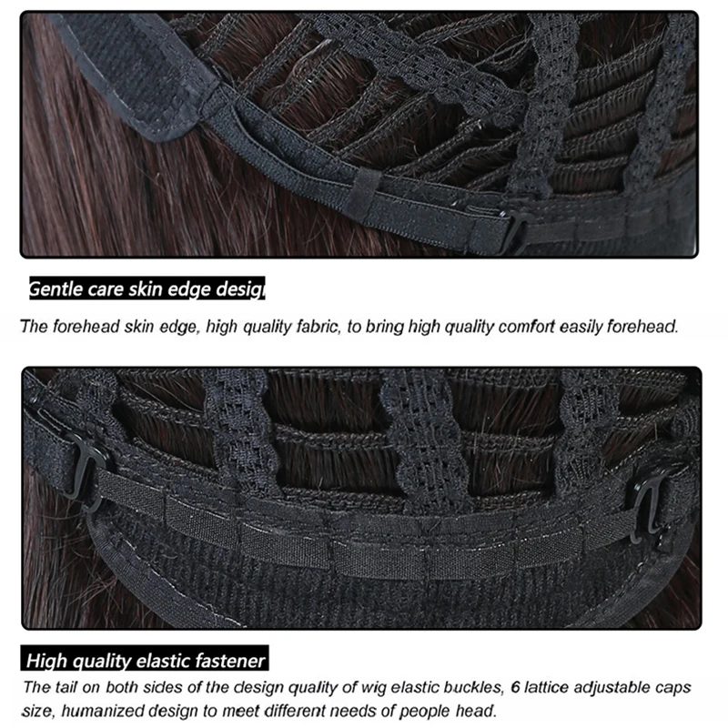 

Short Straight Hair Bob Synthetic Wig Wearing Tassel Women's Shoulder-length Role-Playing Wig Anti-Callus Fiber