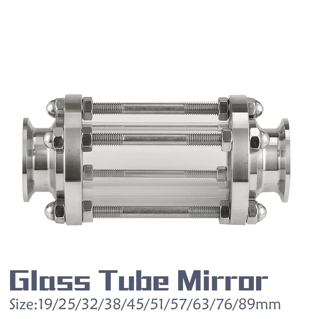 Tri Clamp Clover Sanitay Flow Sight стекло диоптрий Fit 1," 38 мм труба OD SUS 304 нержавеющая сталь фитинг Homebrew дневник продукт