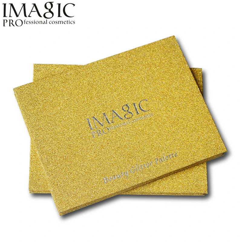 Imagic 12 цветов высокопигментированные алмазные блестящие тени для век Палитра мерцающие тени для век макияж Палитра