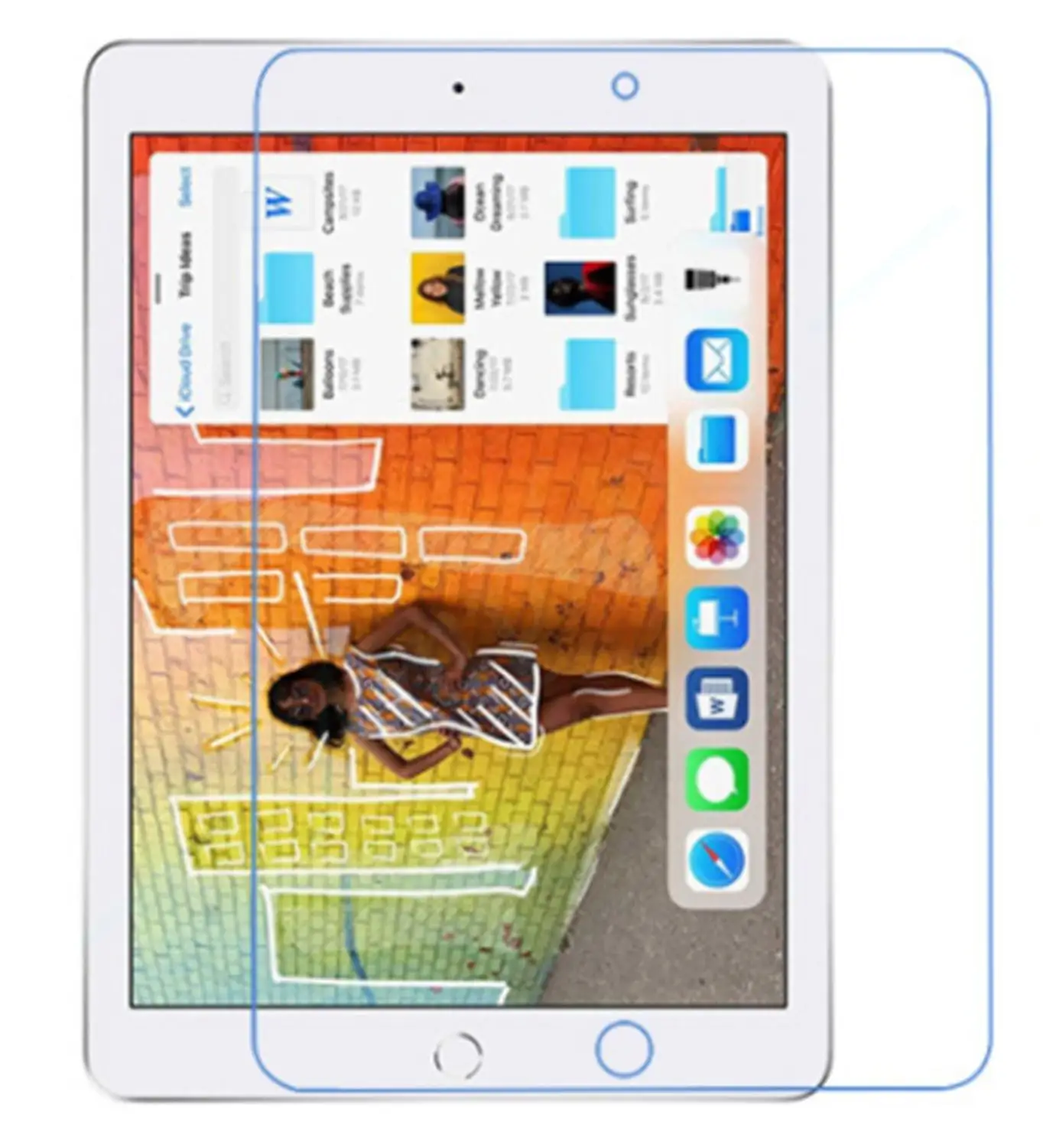 Новинка 2 шт./лот Антибликовая матовая защитная пленка для экрана Apple ipad Pro 10 1