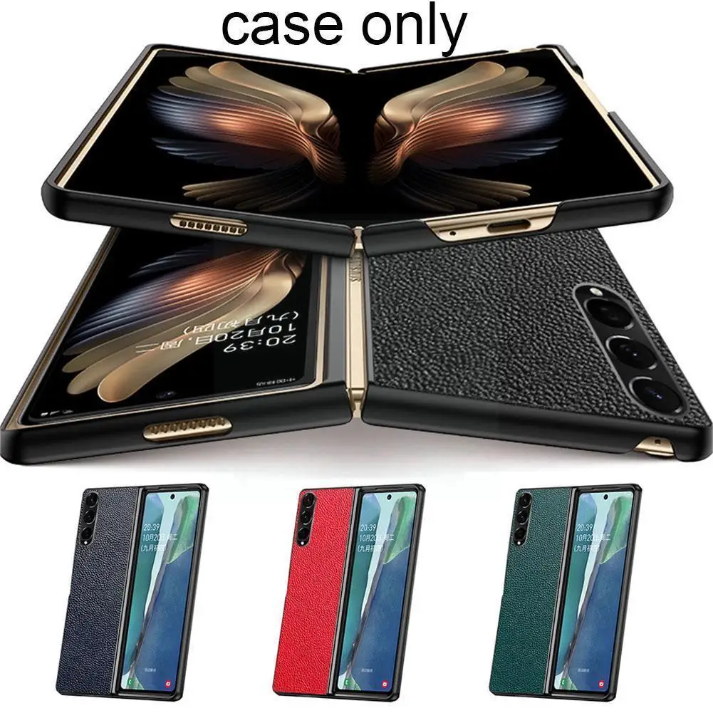

Foldable Leather Phone Case For Samsung Galaxy Z Flip Case Cover For Samsung Galaxy Z Flip Zflip Sm-f700 Shockproof Coque F B1V0