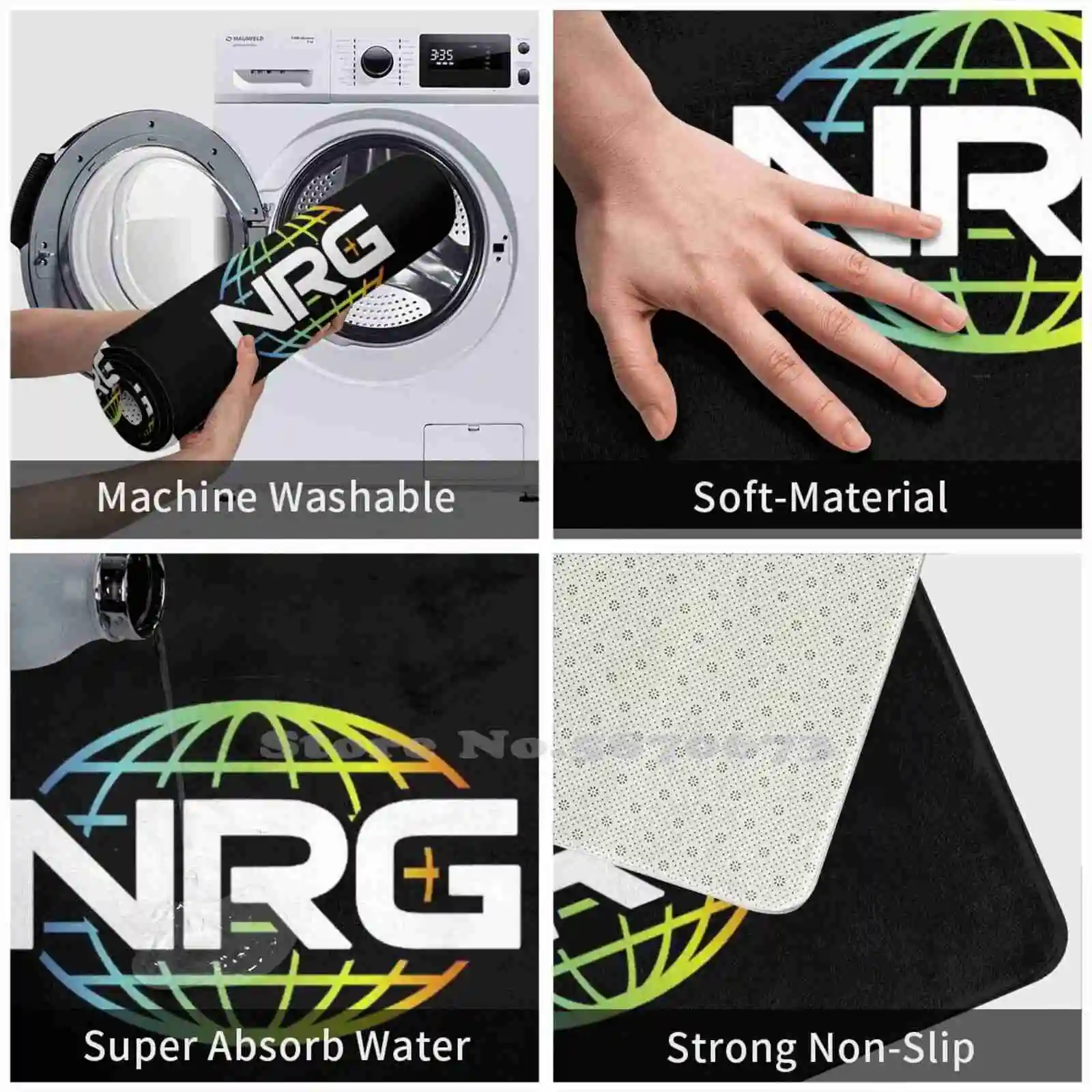 Выигрыш названия с * Nrg Семейный удобный дверной коврик для ног спортивный