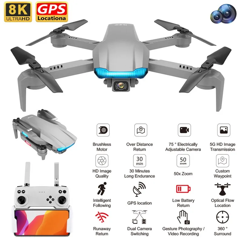 

Квадрокоптер S106 с Hd-камерой, GPS, Wi-Fi, FPV