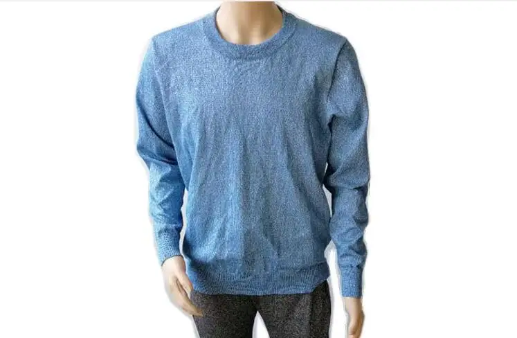 Blue Anti-cut Cut Resistant Self-defense light Schutzweste Tatico Anti Covert Stab long sleeve protective t-shirt work clothing - Цвет: Blue