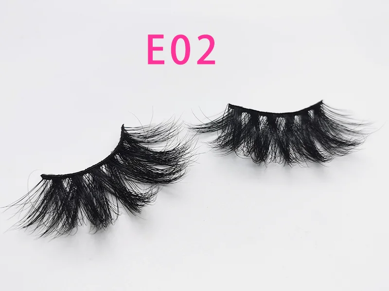 50 пар Ellazzle ресницы 3D норковые ресницы ручной работы драматические ресницы 25 мм Lashes masturity Free Mink Lashes