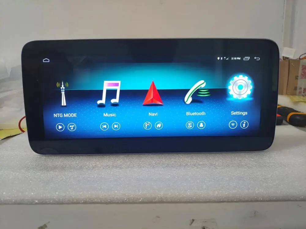 B enz навигатор 10,25 сенсорный экран Android развлекательная система тире Мультимедиа Радио стерео для M ercedes B класс W246 12-17 - Цвет: 4G 8Cores Round