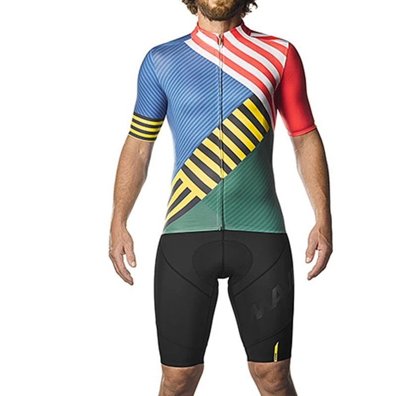 Велосипедный костюм Mavic коллекция 2019 года новая летняя велосипедная футболка с