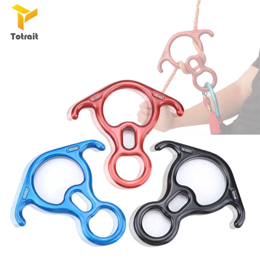TOtrait Профессиональный карабин для альпинизма крепление 50KN защитный замок