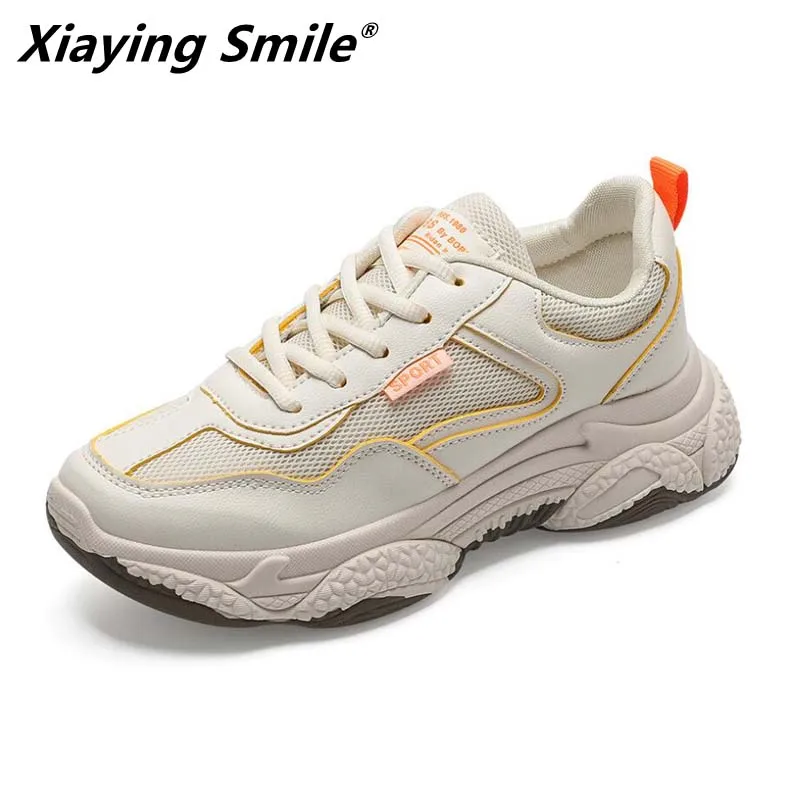 Женские кроссовки для бега Xiaying Smile осенне зимняя уличная спортивная обувь на