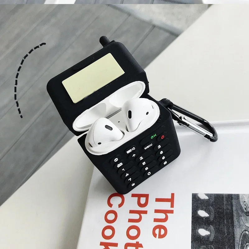 Чехол для AirPods, роскошный 3D игровой модуль, защитный силиконовый чехол для наушников, чехол для Air pods 2, чехол для телефона