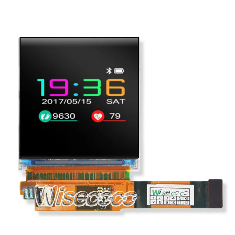 

Wisecoco H160QVN01.0 LCD Display 1.6 inch TFT LCD Screen 320x320 MIPI Interface For Smart Watch Wearable Sunlight Readable Panel