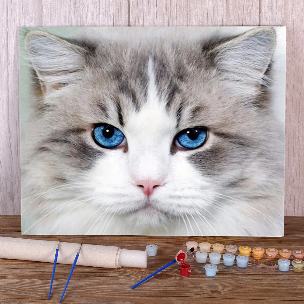 

Набор для раскрашивания по номерам масляными красками, 50 Х70 см