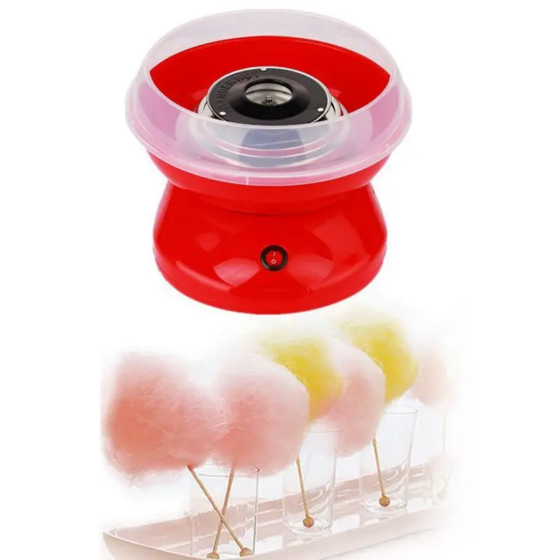 Eu Plug 220V Electric Cotton Candy Machine Sugar Maker Party Diy Red | Бытовая техника