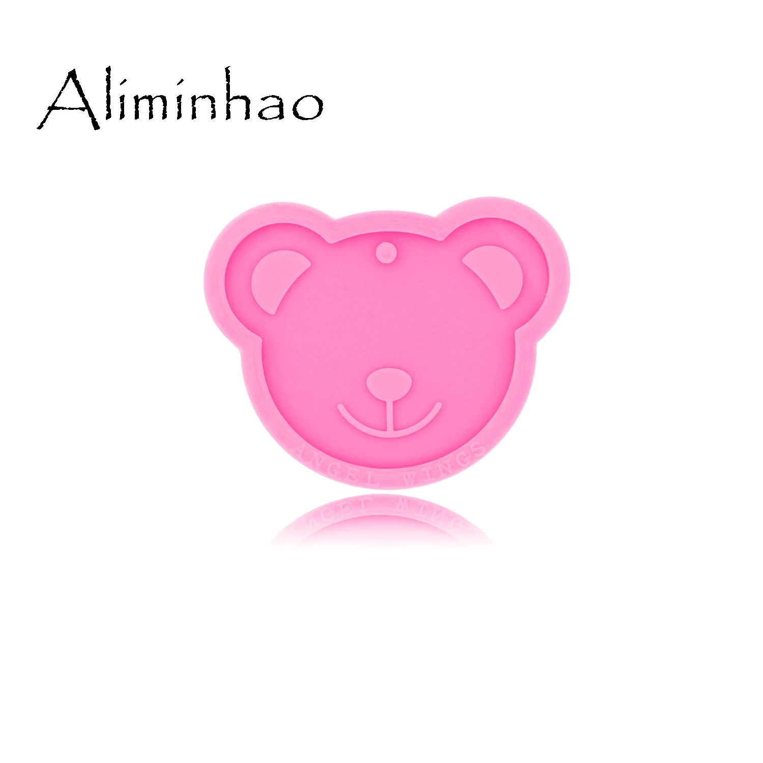 DY0392 формы в виде головы медведя форма для брелоков из силикона и эпоксидной смолы