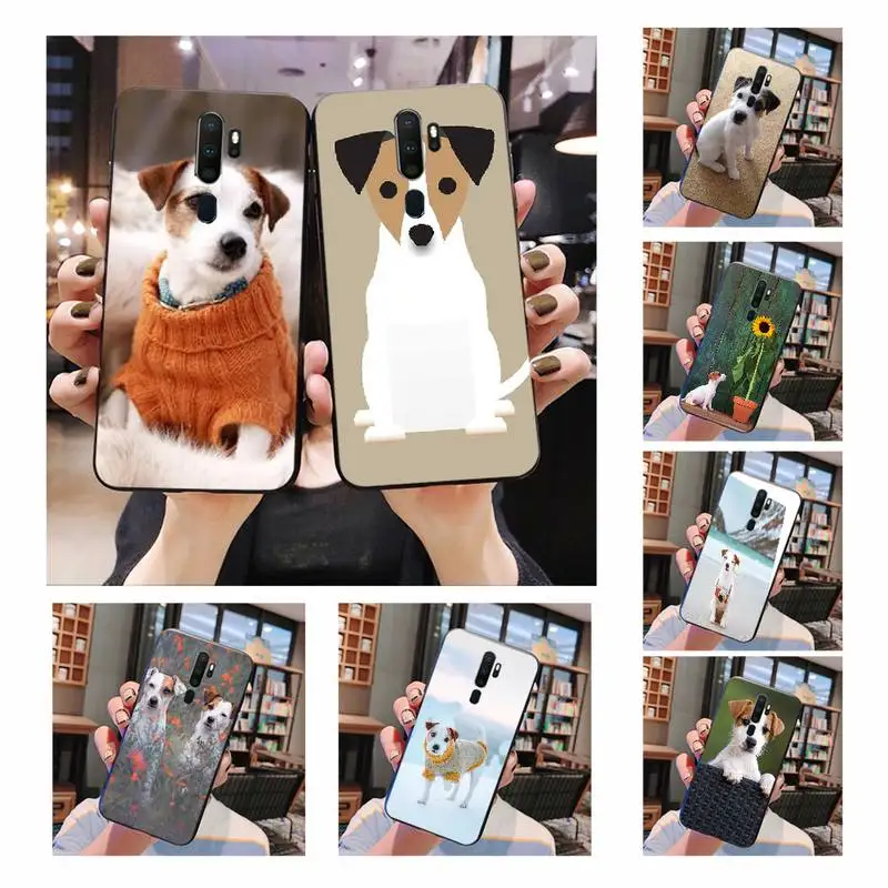 PENGHUWAN Джек Рассел терьер DIY чехол для телефона с рисунком в виде ракушки Oppo A5 A9 2020