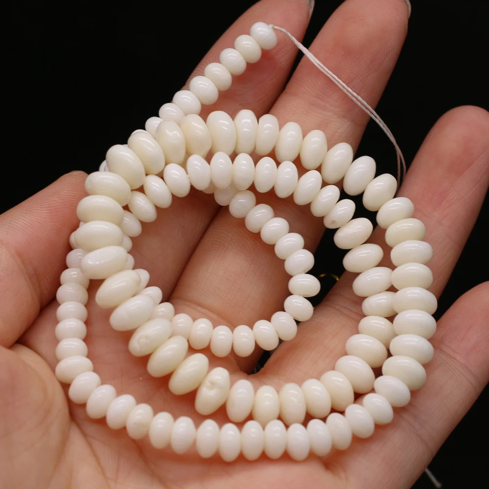 

2021 New Coral Beaded Abacus-shaped Bead Pendant Is Suitable for Women's Hand-made DIY Exquisite Necklace Bracelet Jewelry